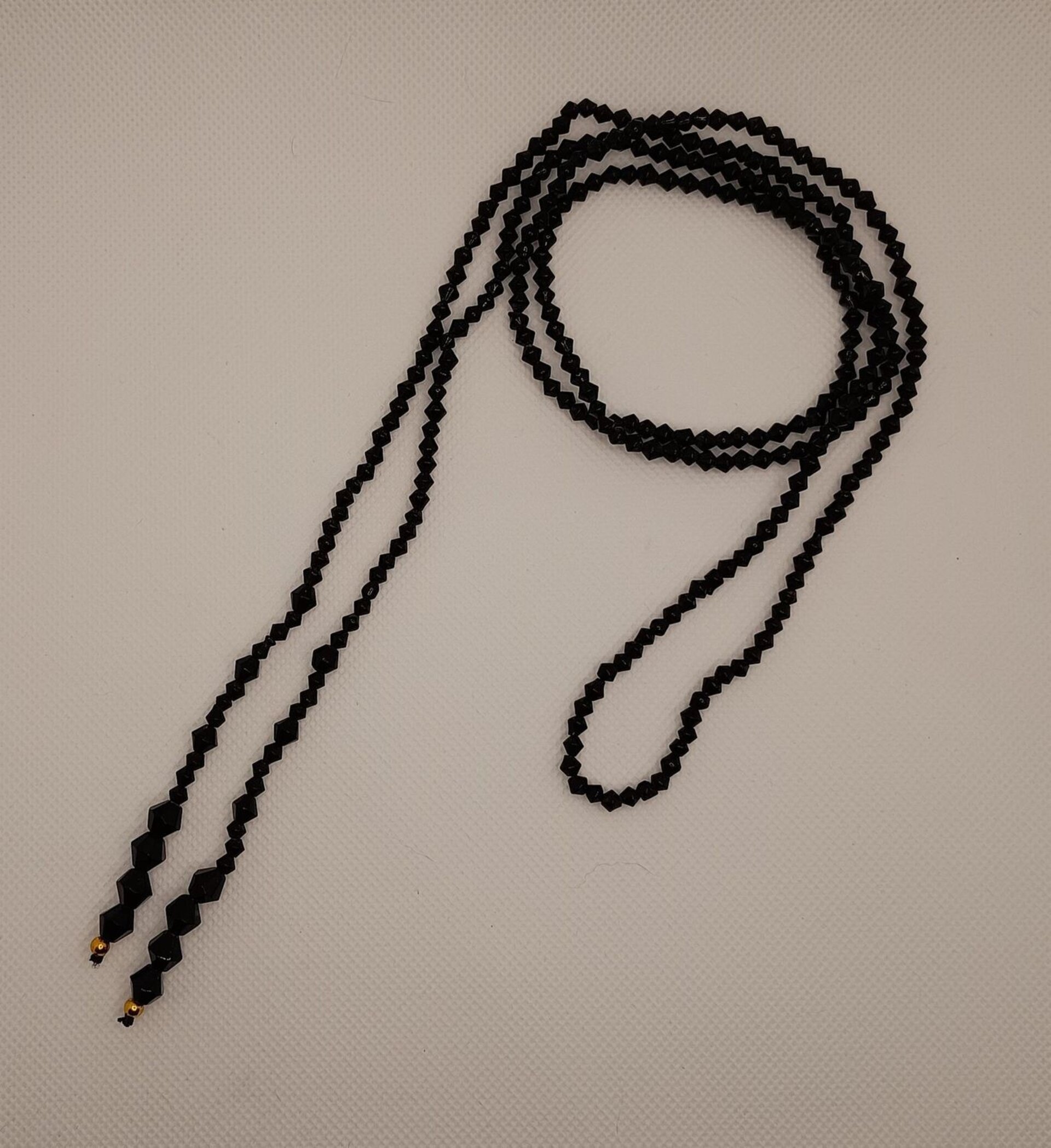 COLLAR CORBATA CRISTAL FACETEADO - 2