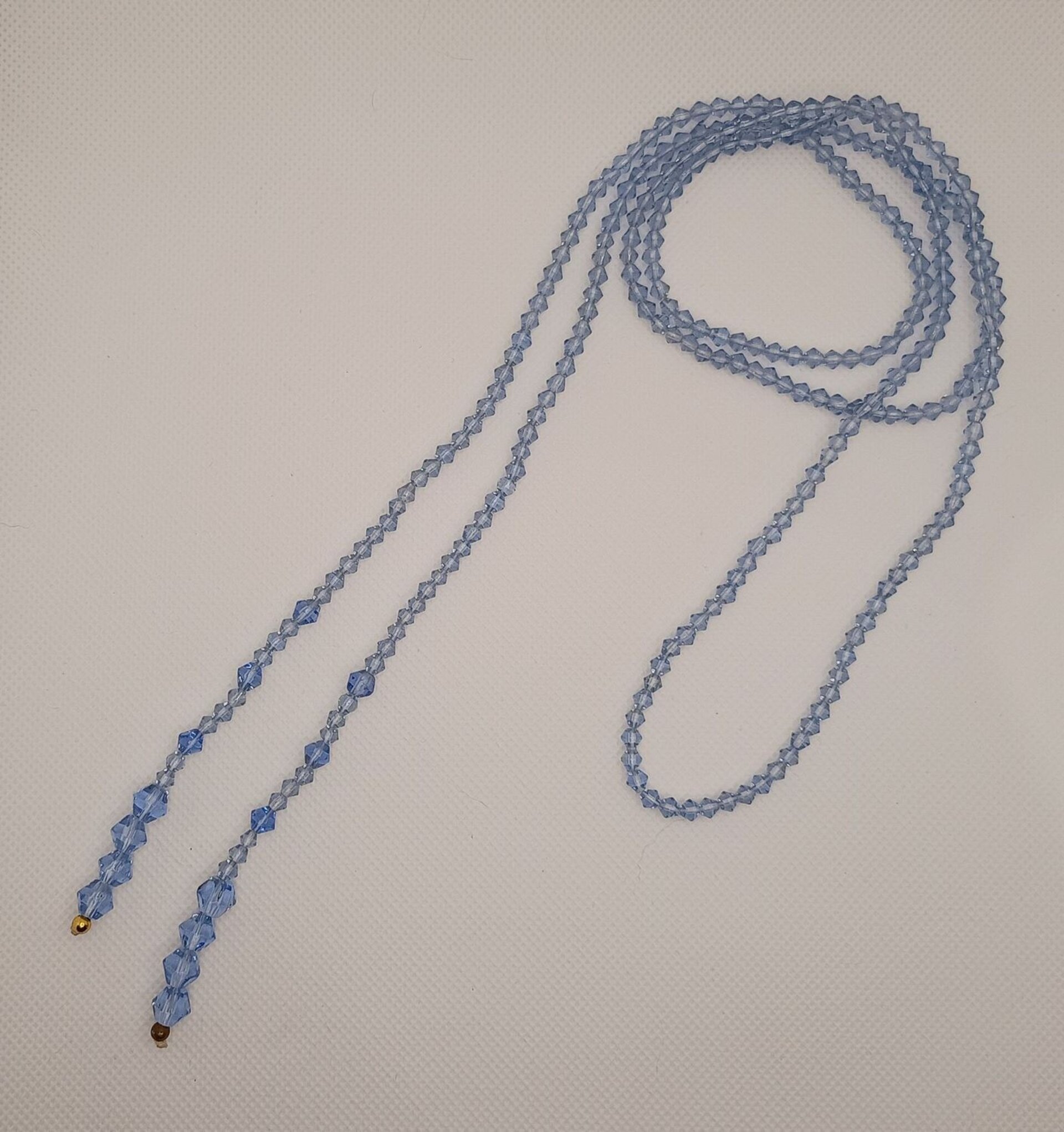 COLLAR  CORBATA CRISTAL FACETEADO - 3